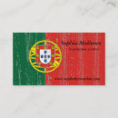 Recherche de portugal cartes visite Drapeau
