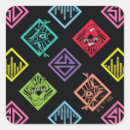 Recherche de musique électronique autocollants Motif