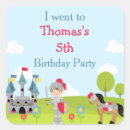 Recherche de château médiéval autocollants Chevalier