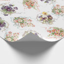 Recherche de pensées papier cadeau Floral