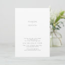 Recherche de vintage noir et blanc invitations Minimaliste