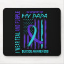 Recherche de ruban violet tapis souris Sensibilisation