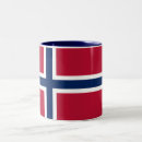 Recherche de drapeau de la norvège tasses Patriotique