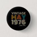 Recherche de anniversaire 1976 badges Rétro