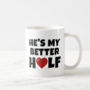Recherche de moitié tasses Coeur
