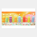 Recherche de fête de naissance rectangles autocollants Pour enfants