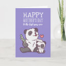 Recherche de panda bébé vœux cartes Mignon