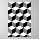 Recherche de illusions géométriques posters Cubes