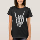 Recherche de rock on hand sign tshirts Rouler