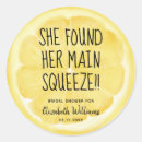 Recherche de tranche de citron autocollants Aquarelle