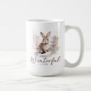 Recherche de lapin de chocolat tasses Hiver