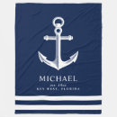 Recherche de ancre de bateau couvertures plaids Maison de plage
