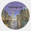 Recherche de chicago skyline autocollants Lac michigan