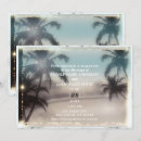 Recherche de palmier vintage invitations Été