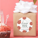 Recherche de d anniversaire de coccinelle autocollants Rouge