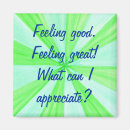 Recherche de attitude positive magnets Bleu