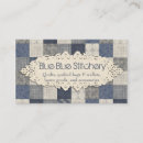 Recherche de bleu de denim cartes visite Pour elle