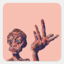 Recherche de confus autocollants Illustration