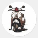 Recherche de scooters vintages autocollants Vélo