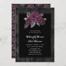 Recherche de elegant gothic mariage invitations Noir