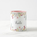 Recherche de aquarelle florale tasses Monogramme