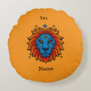 Recherche de zodiaque lion coussins Anniversaire de juillet