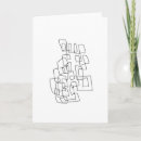 Recherche de dessin au trait vœux cartes Noir et blanc