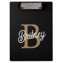 Recherche de gold clipboards Noir