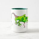 Recherche de lizard tasses Vert