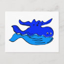 Recherche de baleine bleue cartes postales Enfants