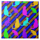 Recherche de dessin de chat carreaux Animaux domestiques