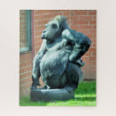 Recherche de gorilles puzzles Mignon