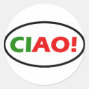 Recherche de ciao autocollants Italien