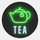 Recherche de vert fluorescent autocollants Noir