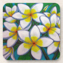 Recherche de plumeria dessous de verres Frangipani
