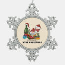 Recherche de humour de vin ornements Noël du vin