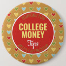 Recherche de jaune de rouge bleu badges Typographie