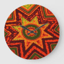 Recherche de starburst horloges Orange