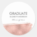 Recherche de rose gold graduation autocollants Feuille d'or rose