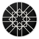 Recherche de formes géométriques boutons et poignées de porte Blanc