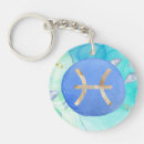 Recherche de chêne porteclés Pisces zodiac