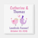 Recherche de tourterelle magnets Violet