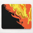 Recherche de flamme tapis souris Simple