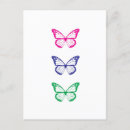 Recherche de graphique papillon cartes postales Rose