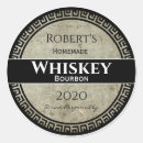 Recherche de whisky autocollants Bourbon