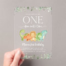 Recherche de dinosaures mignons invitations Bébé garçon