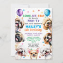 Recherche de dog anniversaire invitations Fête d'anniversaire pour chien