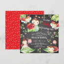 Recherche de partie de coccinelle invitations Jeune fille