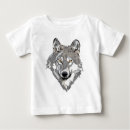 Recherche de loups gris tshirts Pour enfants