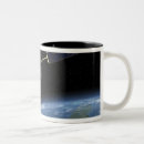 Recherche de le concept tasses Vue de l'espace